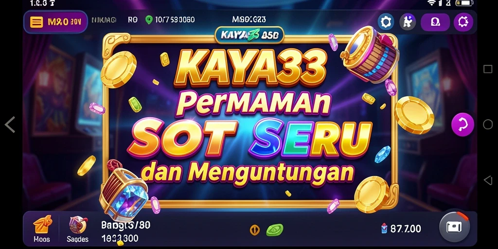 Tampilan menarik dari gameplay KAYA33 yang seru dan penuh peluang menang.