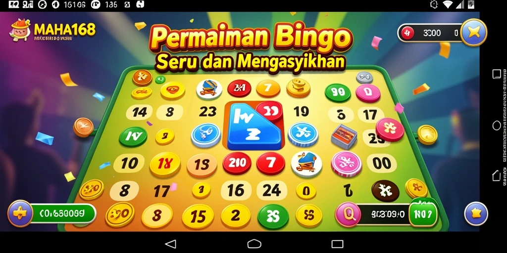Tangkapan layar utama MAHA168 menampilkan gameplay Bingo yang mengasyikkan.