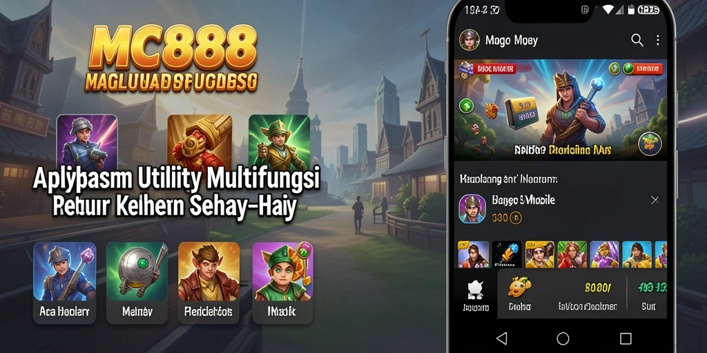 Screenshot utama MC888 memperlihatkan antarmuka aplikasi Utility yang user-friendly.