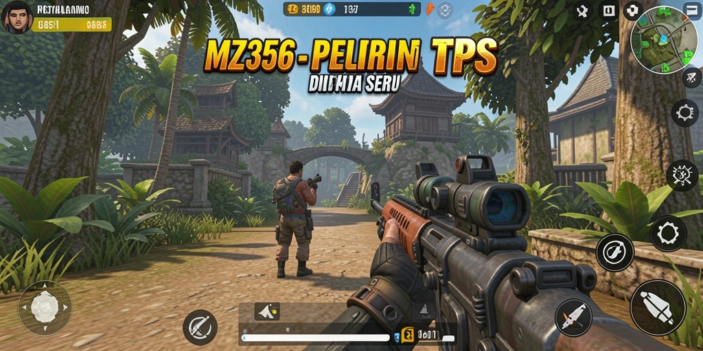Tampilan menegangkan dari gameplay MZ356 yang menonjol.