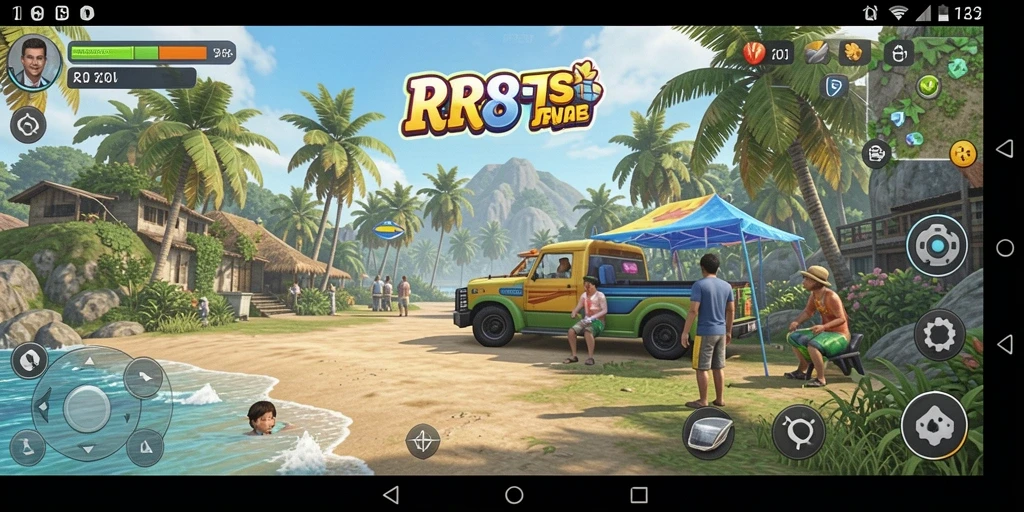 Screenshot gameplay RR89 yang menarik dan menyenangkan.