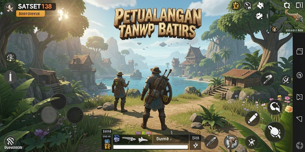 Tampilan gameplay SATSET138 yang menakjubkan dan imersif di dunia terbuka.