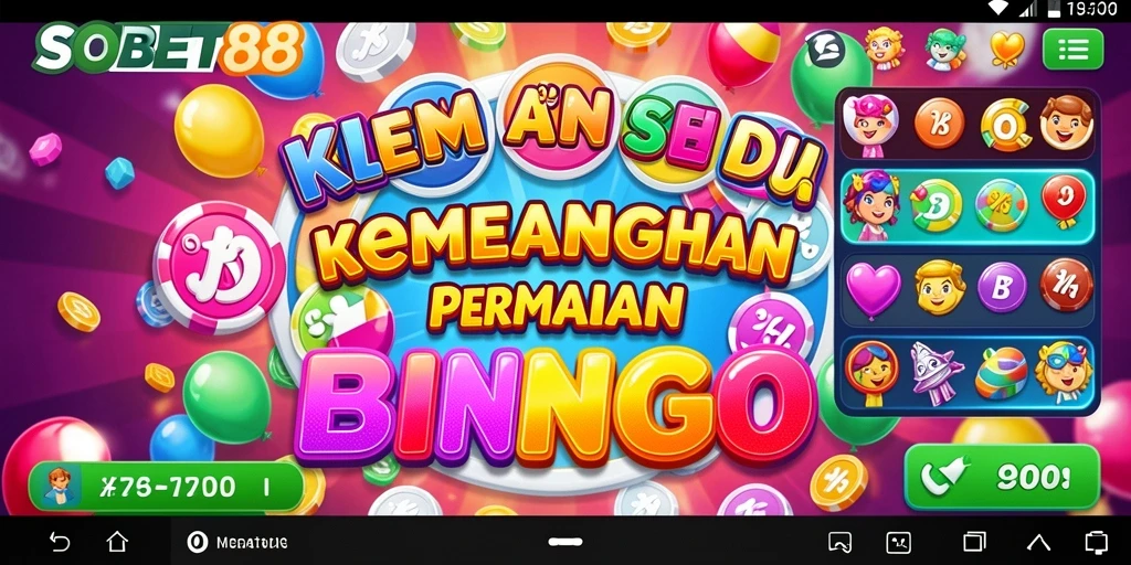 SOBET88 - Tampilkan pengalaman bermain Bingo yang seru dan mengasyikkan.