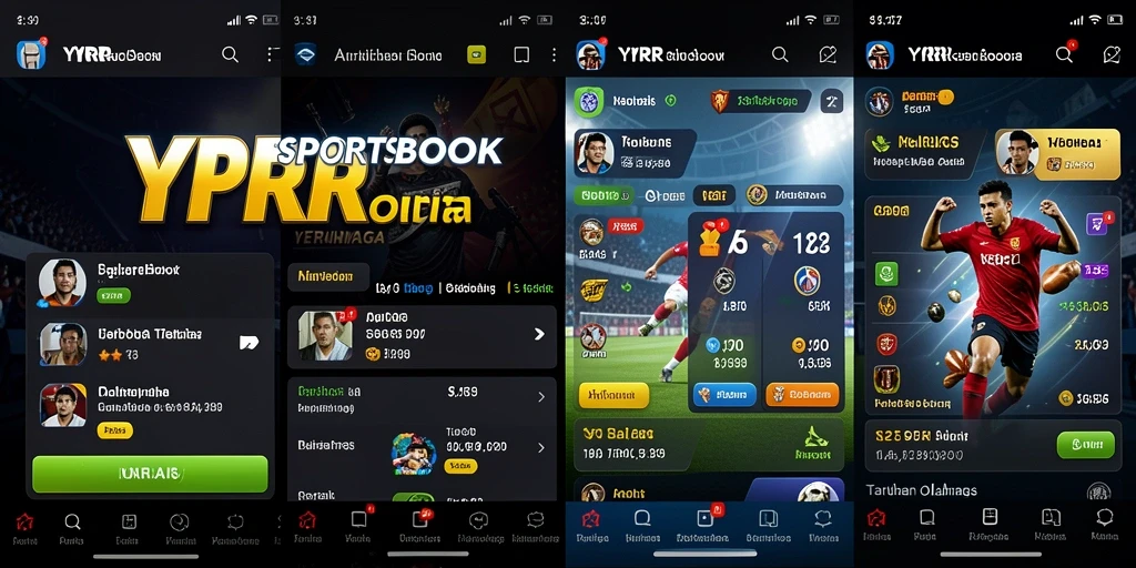 Tampilan menarik dari gameplay taruhan olahraga di YYRR.